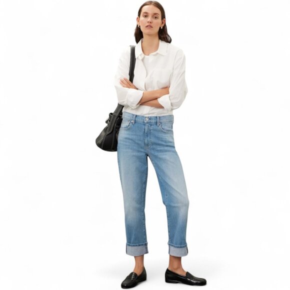 Le Jean Easy Slim Jeans with cuffed hem | Size 30 - Picture 5 of 10